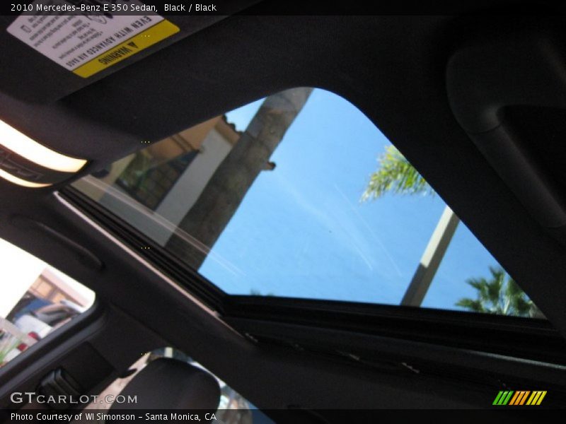 Black / Black 2010 Mercedes-Benz E 350 Sedan