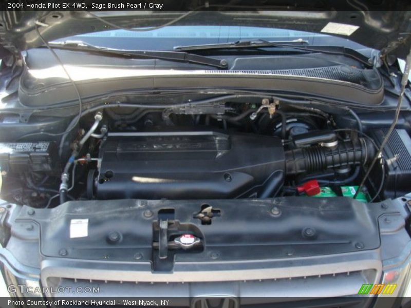 Sage Brush Pearl / Gray 2004 Honda Pilot EX 4WD