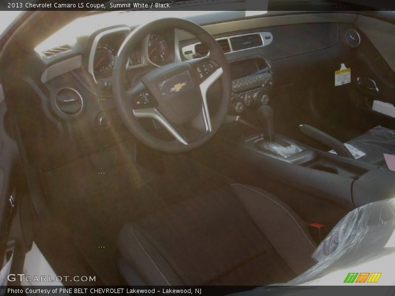 Summit White / Black 2013 Chevrolet Camaro LS Coupe