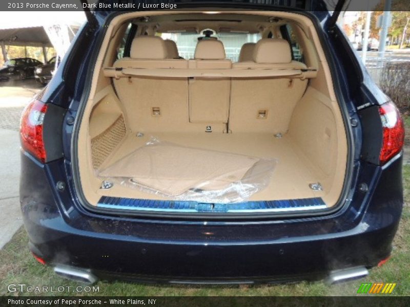  2013 Cayenne  Trunk