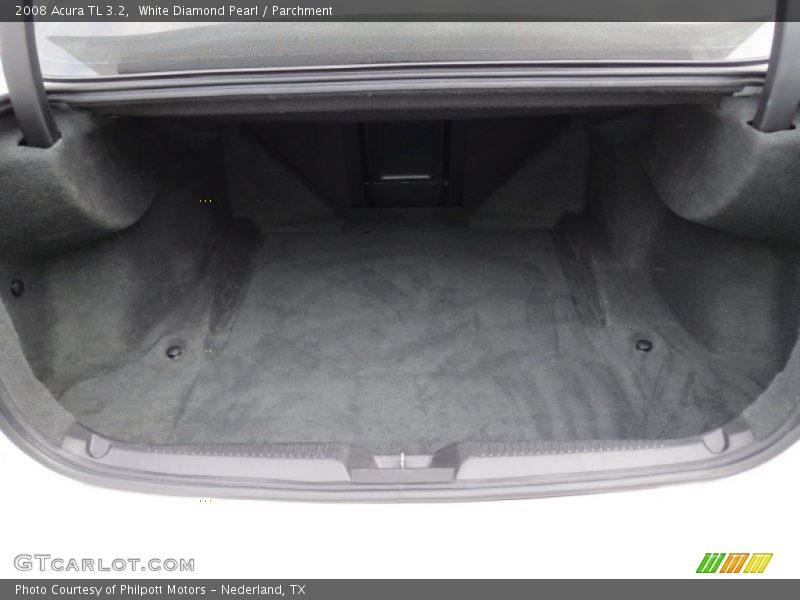 White Diamond Pearl / Parchment 2008 Acura TL 3.2