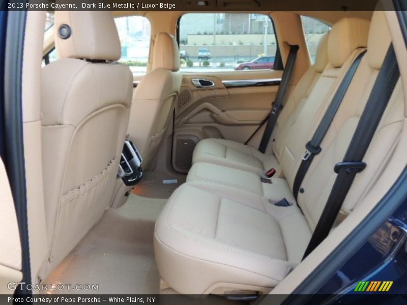 Rear Seat of 2013 Cayenne 