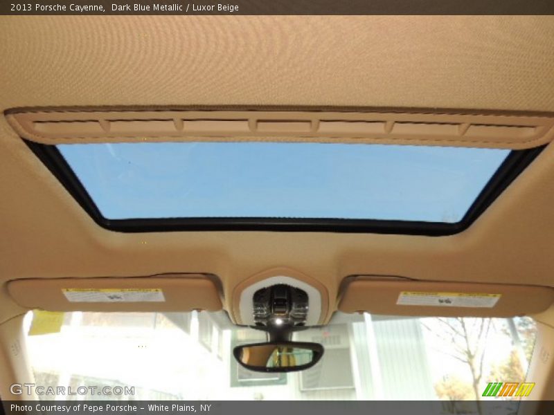 Sunroof of 2013 Cayenne 