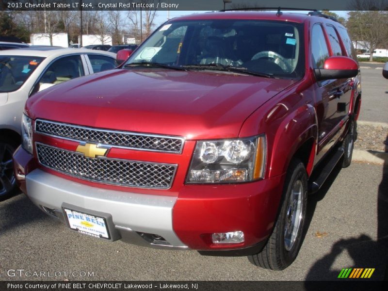 Crystal Red Tintcoat / Ebony 2013 Chevrolet Tahoe LT 4x4