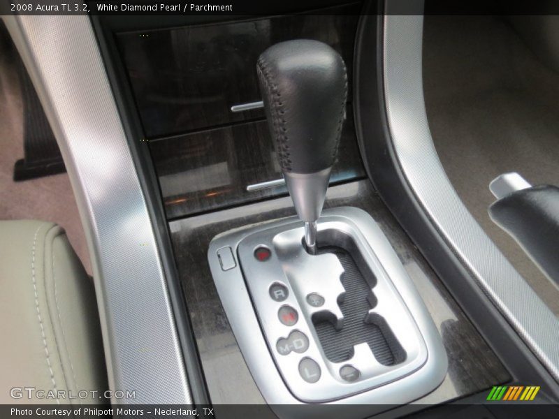 White Diamond Pearl / Parchment 2008 Acura TL 3.2