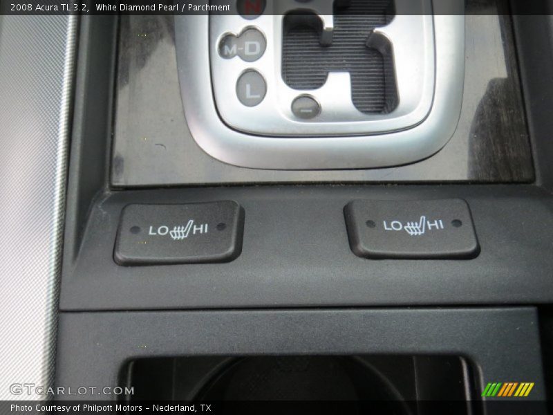 White Diamond Pearl / Parchment 2008 Acura TL 3.2
