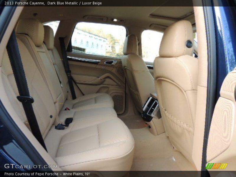 Rear Seat of 2013 Cayenne 