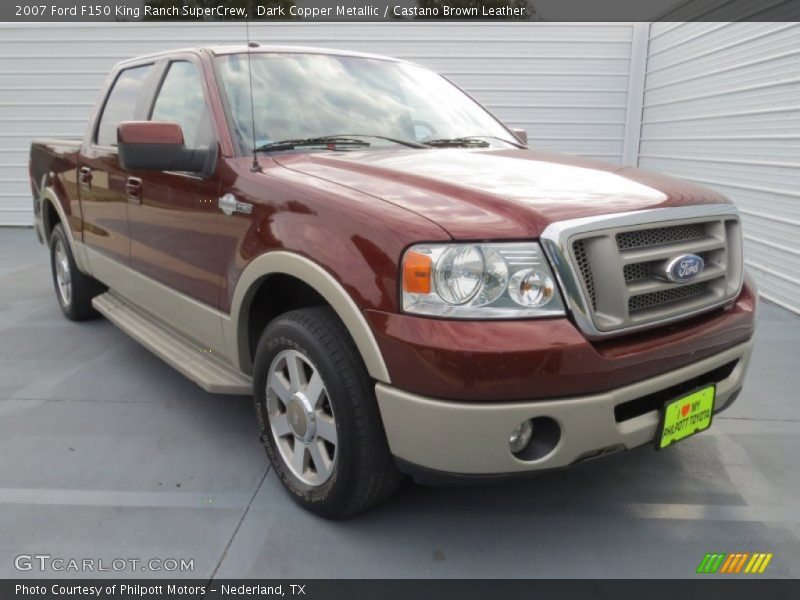 Front 3/4 View of 2007 F150 King Ranch SuperCrew