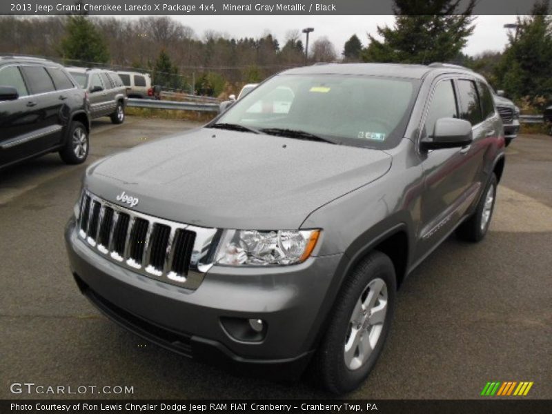 Mineral Gray Metallic / Black 2013 Jeep Grand Cherokee Laredo X Package 4x4