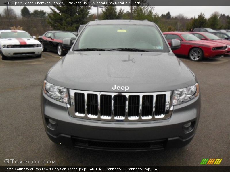 Mineral Gray Metallic / Black 2013 Jeep Grand Cherokee Laredo X Package 4x4