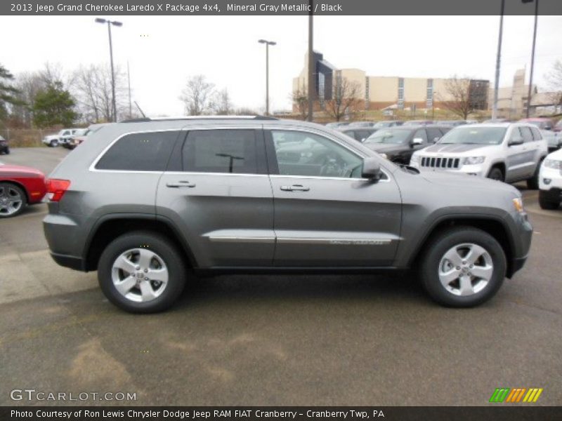 Mineral Gray Metallic / Black 2013 Jeep Grand Cherokee Laredo X Package 4x4