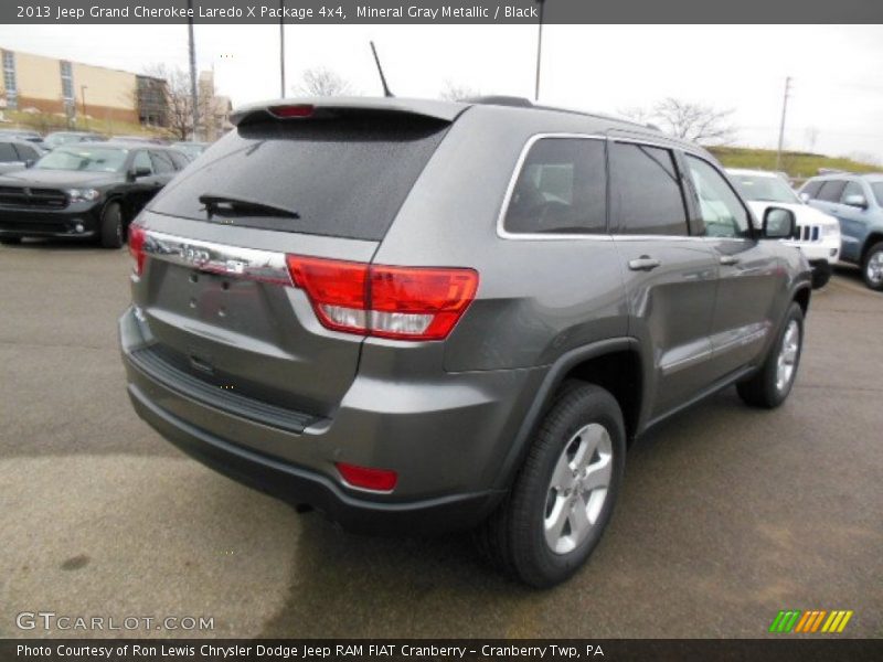 Mineral Gray Metallic / Black 2013 Jeep Grand Cherokee Laredo X Package 4x4