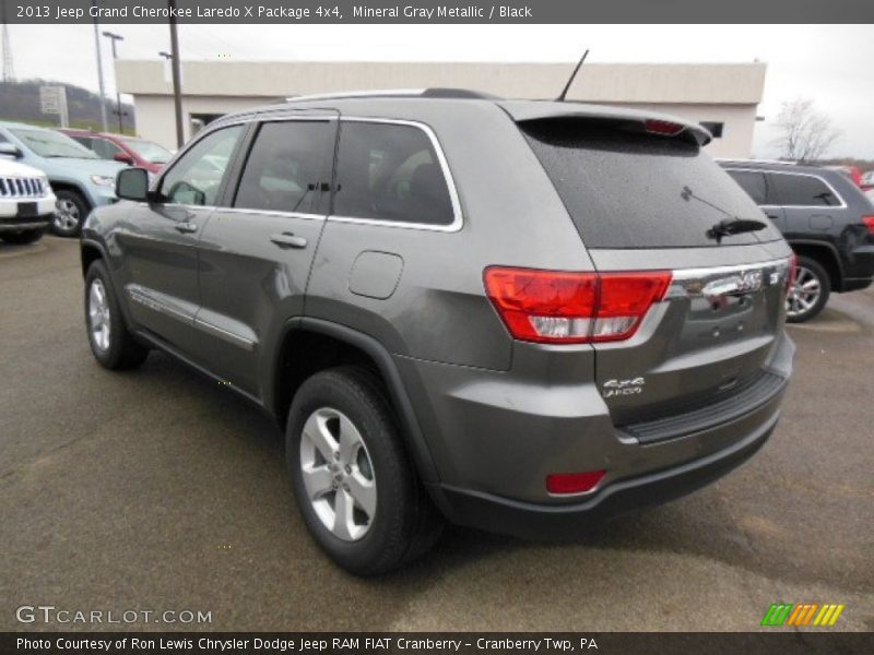 Mineral Gray Metallic / Black 2013 Jeep Grand Cherokee Laredo X Package 4x4