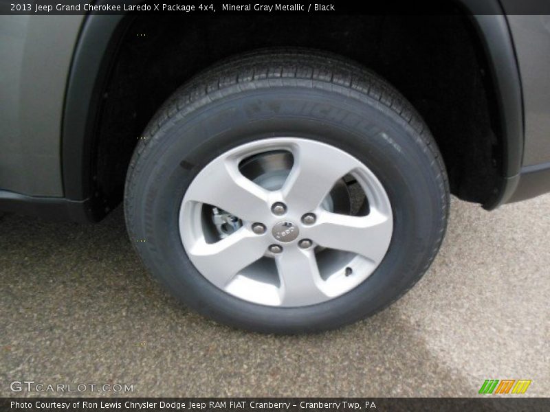 Mineral Gray Metallic / Black 2013 Jeep Grand Cherokee Laredo X Package 4x4
