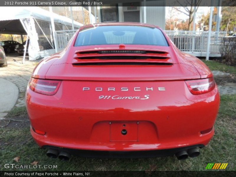 Guards Red / Black 2012 Porsche 911 Carrera S Coupe
