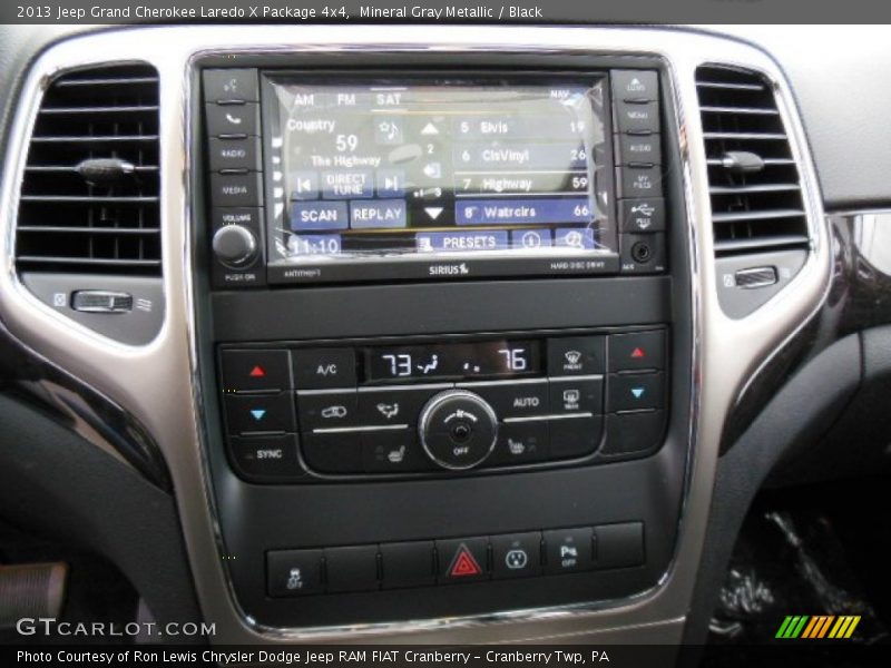 Mineral Gray Metallic / Black 2013 Jeep Grand Cherokee Laredo X Package 4x4