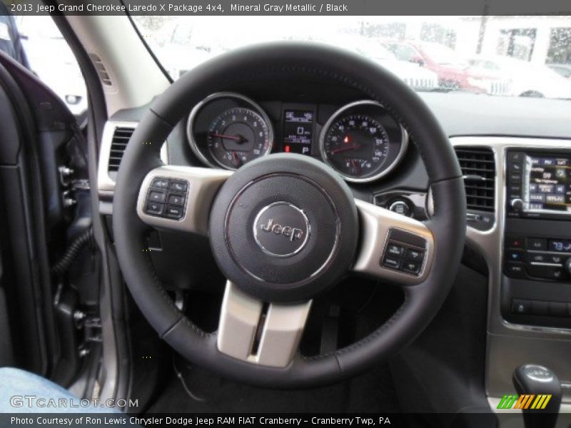 Mineral Gray Metallic / Black 2013 Jeep Grand Cherokee Laredo X Package 4x4