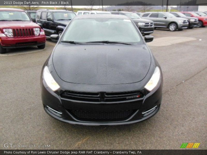 Pitch Black / Black 2013 Dodge Dart Aero