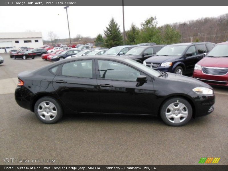Pitch Black / Black 2013 Dodge Dart Aero