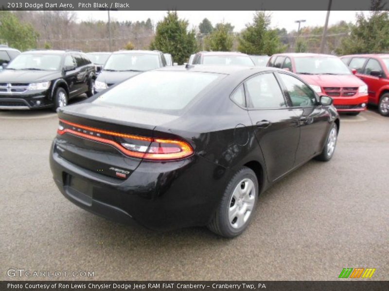 Pitch Black / Black 2013 Dodge Dart Aero