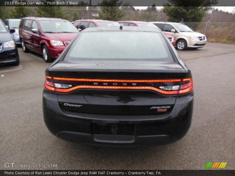 Pitch Black / Black 2013 Dodge Dart Aero
