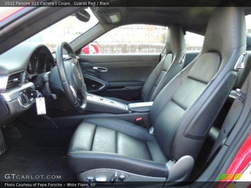 Front Seat of 2012 911 Carrera S Coupe