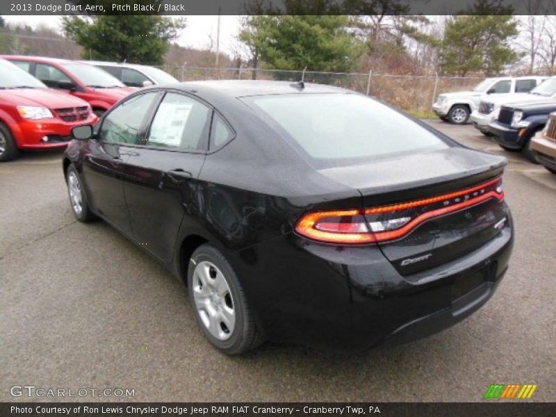Pitch Black / Black 2013 Dodge Dart Aero
