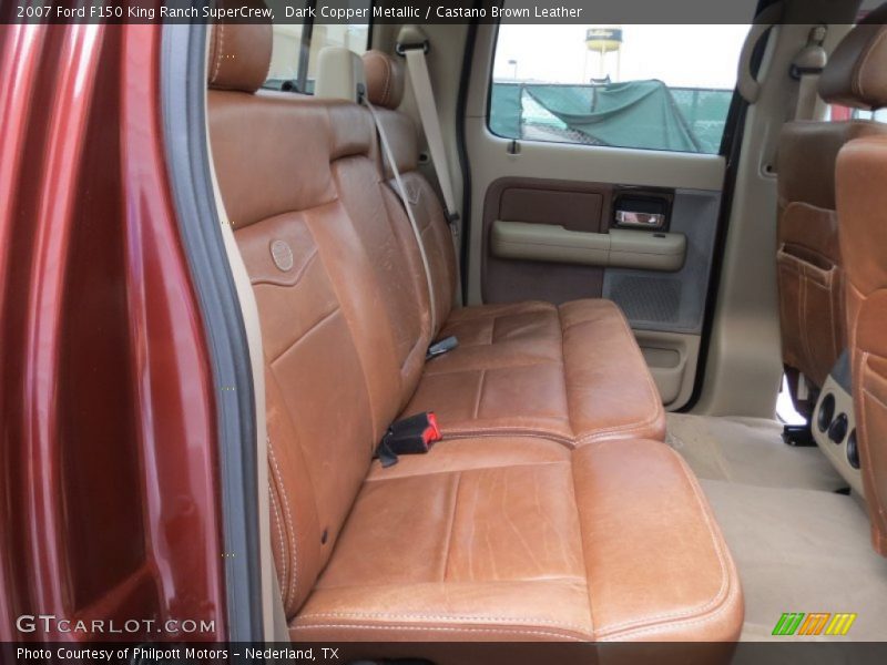 Rear Seat of 2007 F150 King Ranch SuperCrew