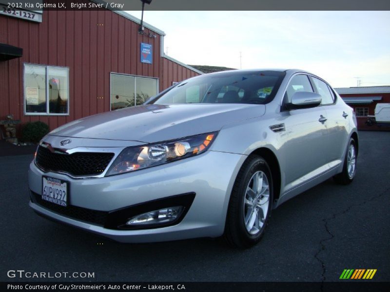 Bright Silver / Gray 2012 Kia Optima LX