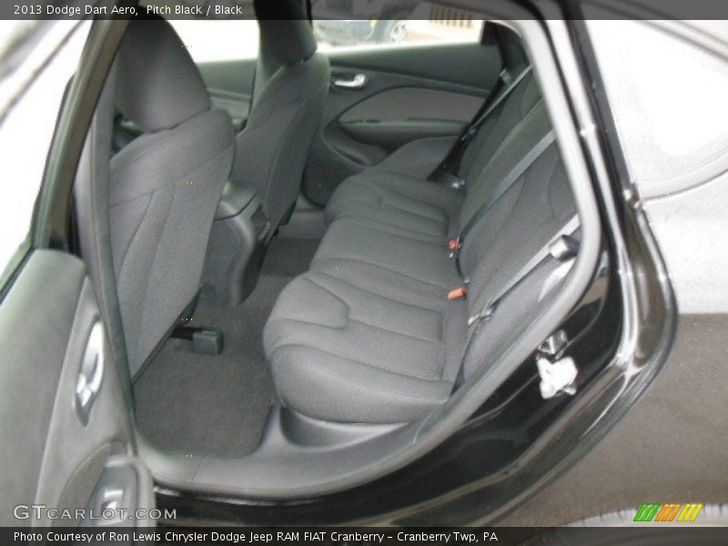 Rear Seat of 2013 Dart Aero