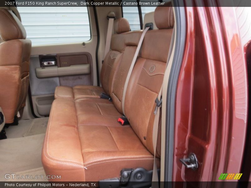 Rear Seat of 2007 F150 King Ranch SuperCrew