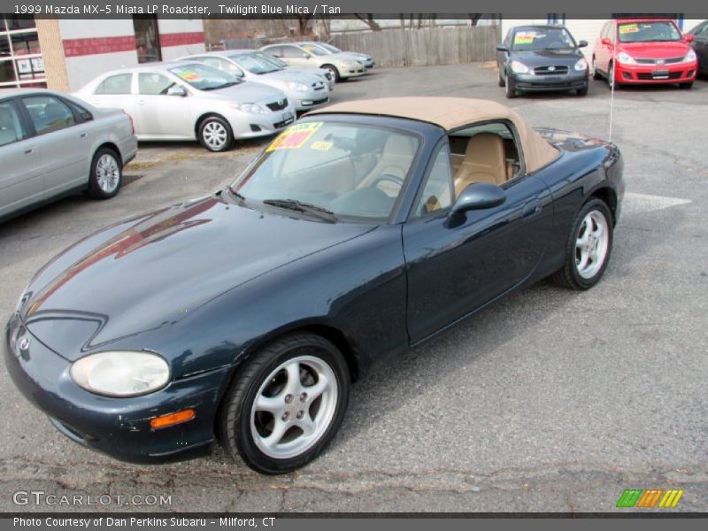 Twilight Blue Mica / Tan 1999 Mazda MX-5 Miata LP Roadster