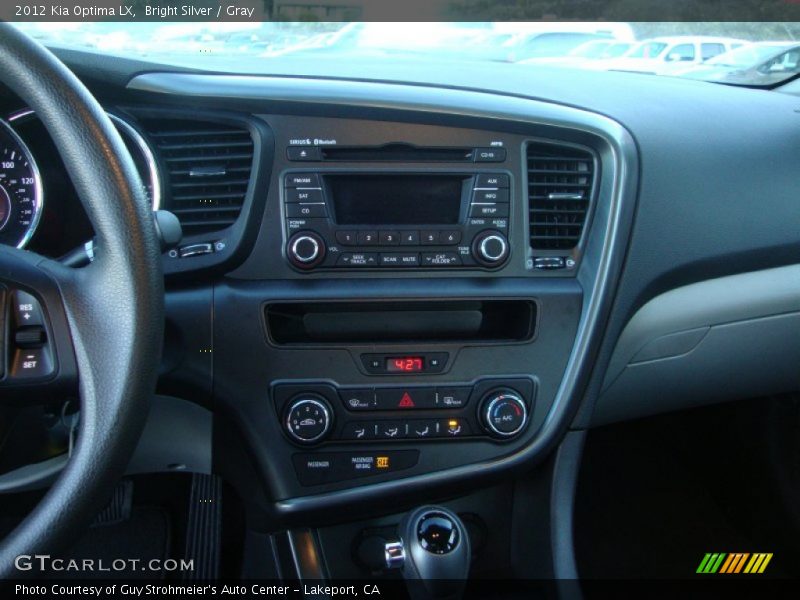 Controls of 2012 Optima LX