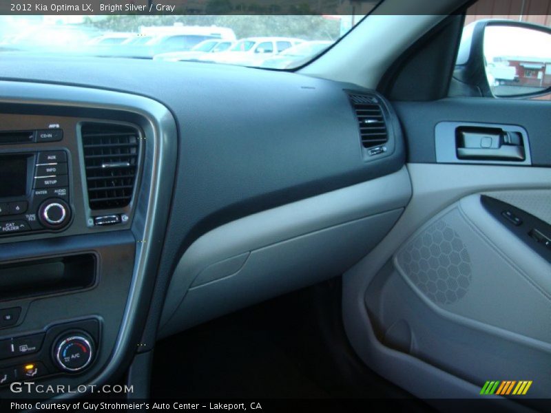 Bright Silver / Gray 2012 Kia Optima LX
