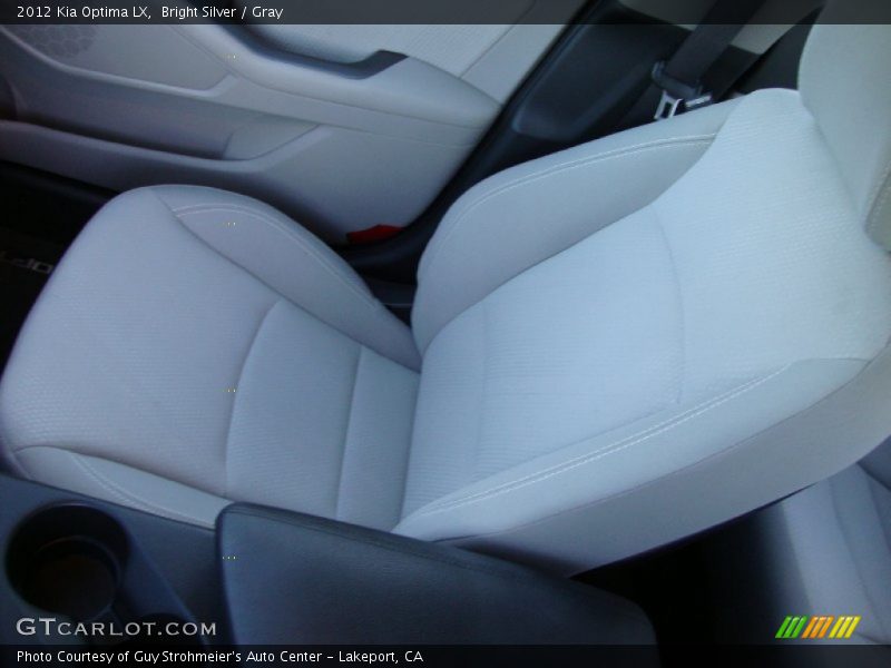Bright Silver / Gray 2012 Kia Optima LX