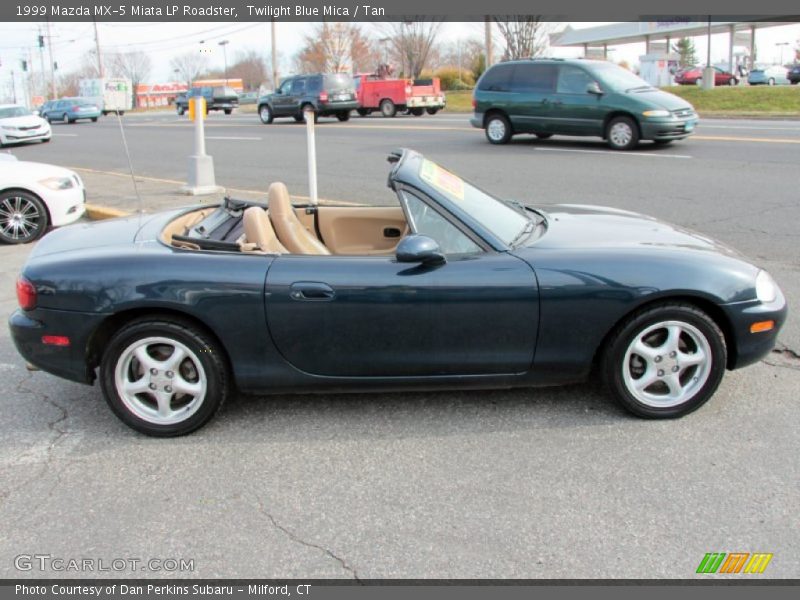 Twilight Blue Mica / Tan 1999 Mazda MX-5 Miata LP Roadster
