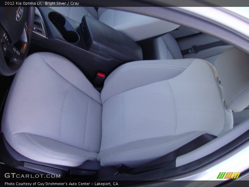 Bright Silver / Gray 2012 Kia Optima LX