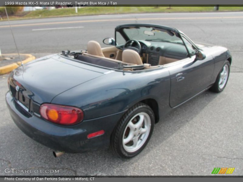 Twilight Blue Mica / Tan 1999 Mazda MX-5 Miata LP Roadster