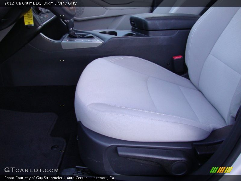 Bright Silver / Gray 2012 Kia Optima LX