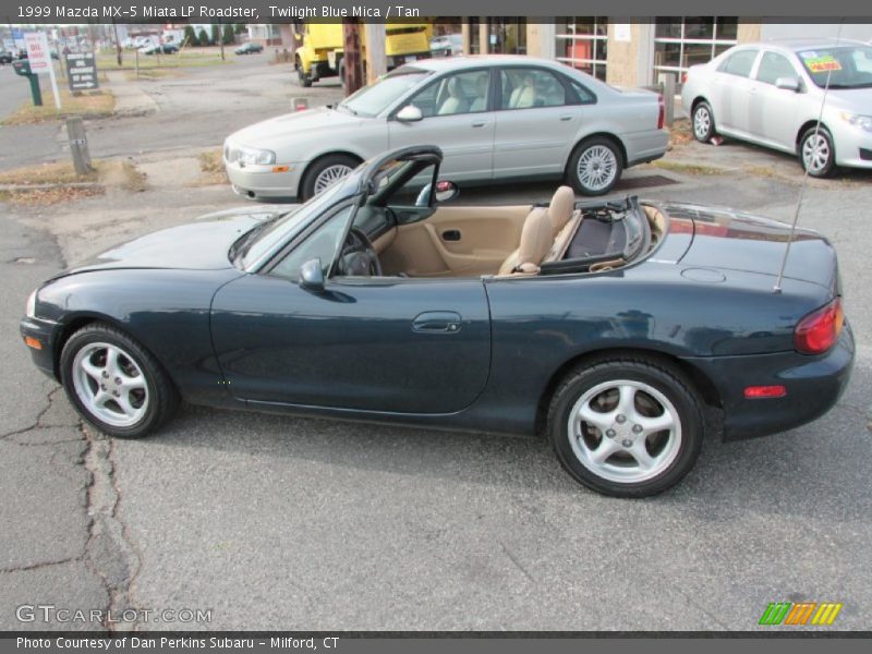 Twilight Blue Mica / Tan 1999 Mazda MX-5 Miata LP Roadster