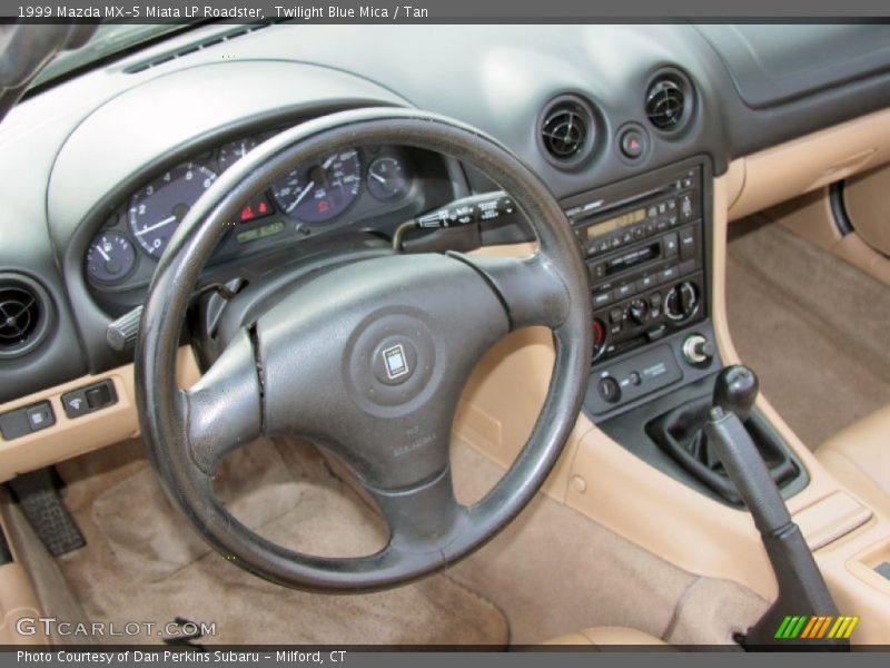 Twilight Blue Mica / Tan 1999 Mazda MX-5 Miata LP Roadster