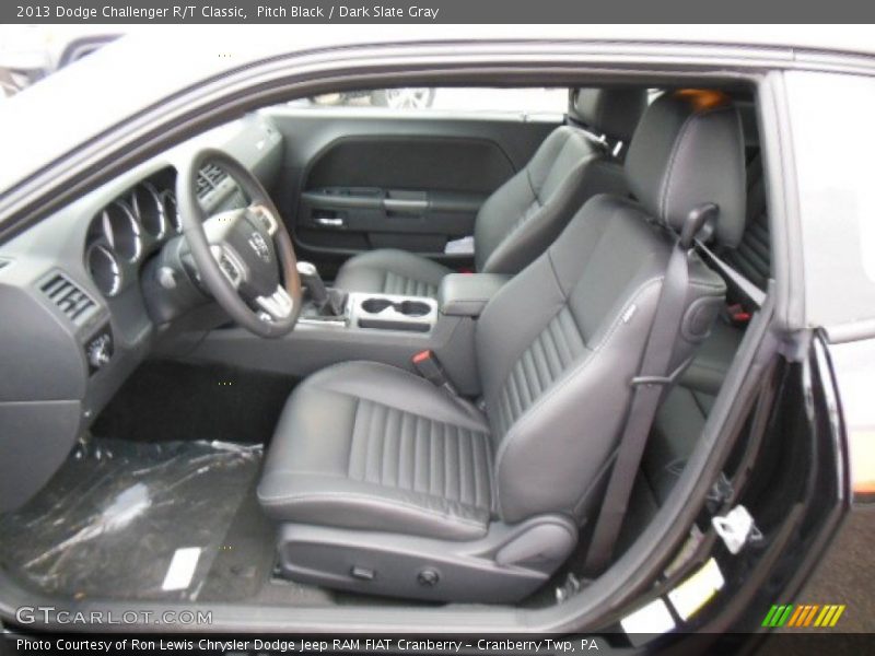 Front Seat of 2013 Challenger R/T Classic