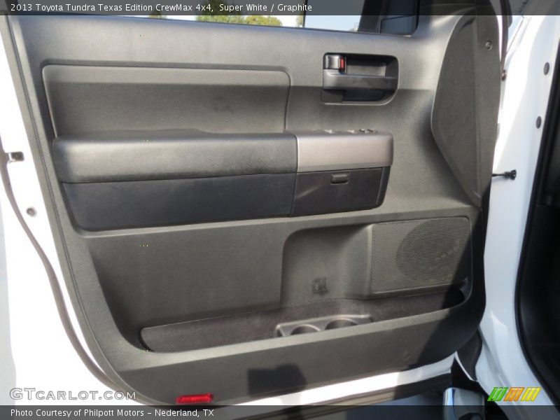 Super White / Graphite 2013 Toyota Tundra Texas Edition CrewMax 4x4