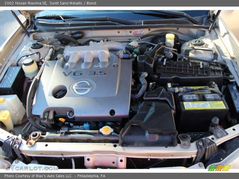 Sunlit Sand Metallic / Blond 2002 Nissan Maxima SE