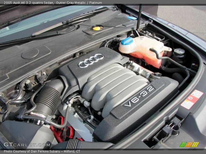 Oyster Gray Metallic / Platinum 2005 Audi A6 3.2 quattro Sedan