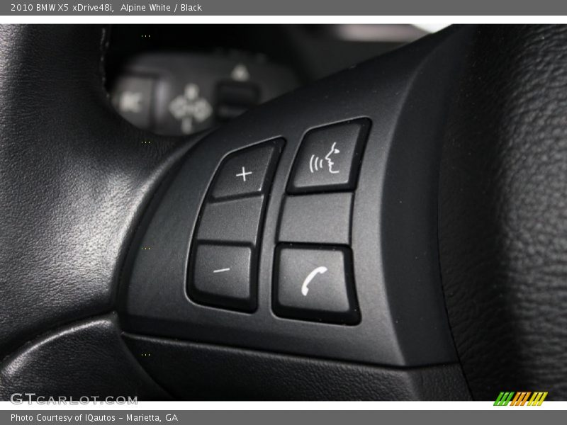 Alpine White / Black 2010 BMW X5 xDrive48i