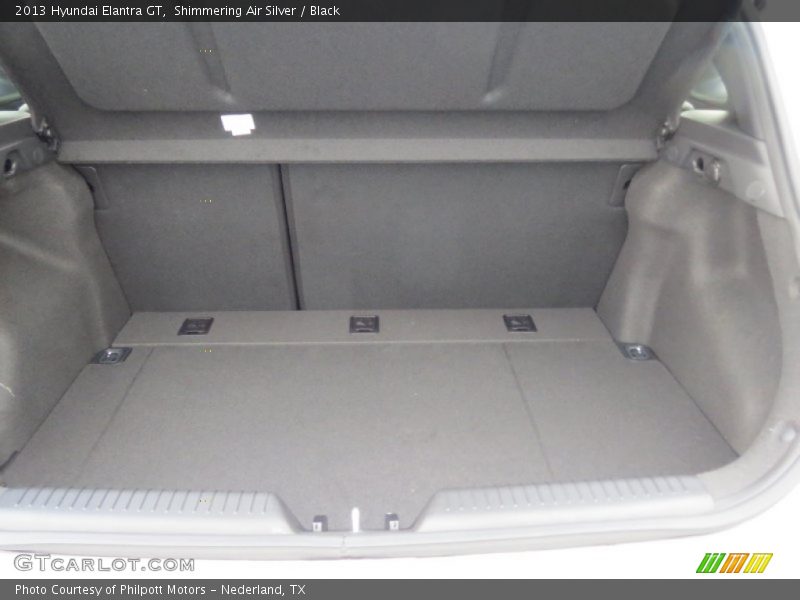 Shimmering Air Silver / Black 2013 Hyundai Elantra GT