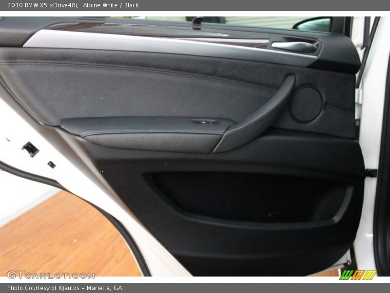 Alpine White / Black 2010 BMW X5 xDrive48i