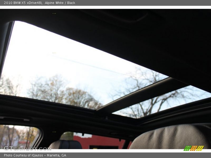 Alpine White / Black 2010 BMW X5 xDrive48i