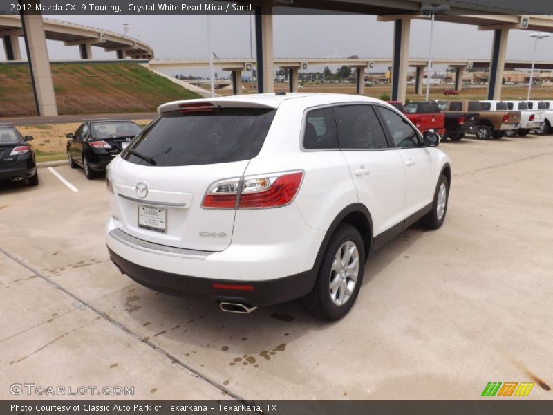 Crystal White Pearl Mica / Sand 2012 Mazda CX-9 Touring